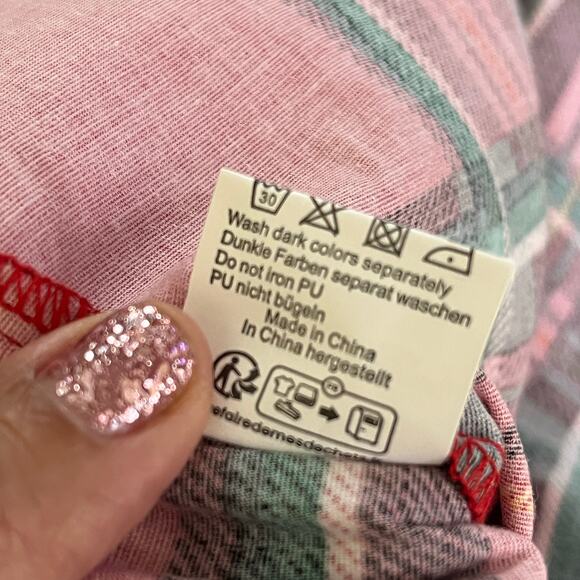 Grace Karin Women's Vintage Cap Sleeve Red Plaid Pencil Dress Bodycon Size Large - Picture 5 of 5